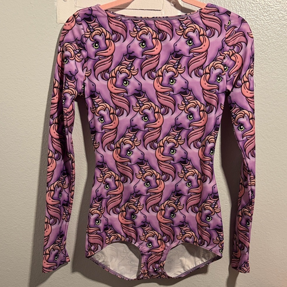 My Little Pony Pink and Purple Leotard